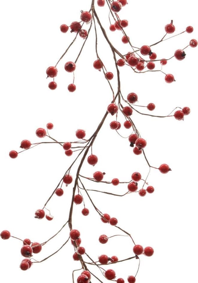 Guirlande foam bes l13h130 cm rood