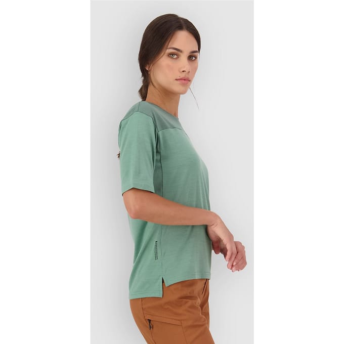 Mons Royale Diversion Merino Bike Jersey groen