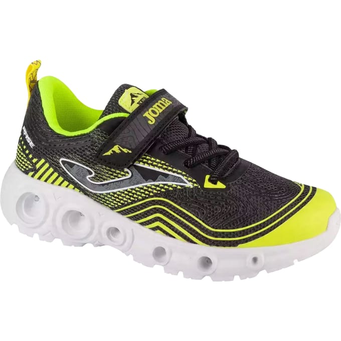 Joma Kinder/Kinder Rase Trainers (Zwart, Groen)