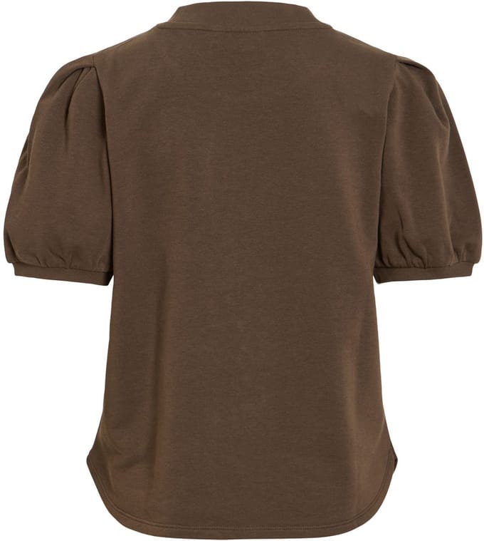 VILA - VIHARISA CREW NECK 2/4 SWEAT TOP/PB - Dames - Blouses