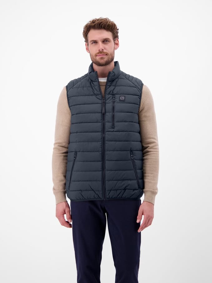 Lerros - Heren Bodywarmer - 2587313 - 491 Blue Night