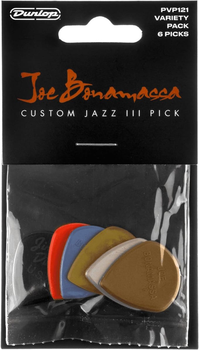 Jim Dunlop Joe Bonamassa - Plectrums - Custom - Player's Pack