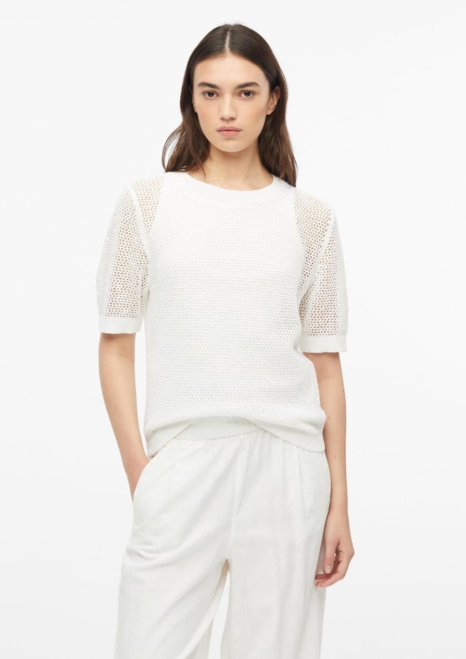 s.Oliver  Pullover White Taglia: 46 | Maglioni a maglia Outlet | Donna | Bianco