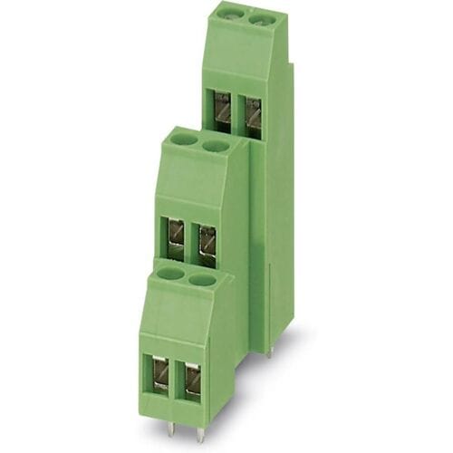 Phoenix Contact 1723014 Drie niveau klem 2.50 mm² Aantal polen 6 Groen 50 stuk(s)
