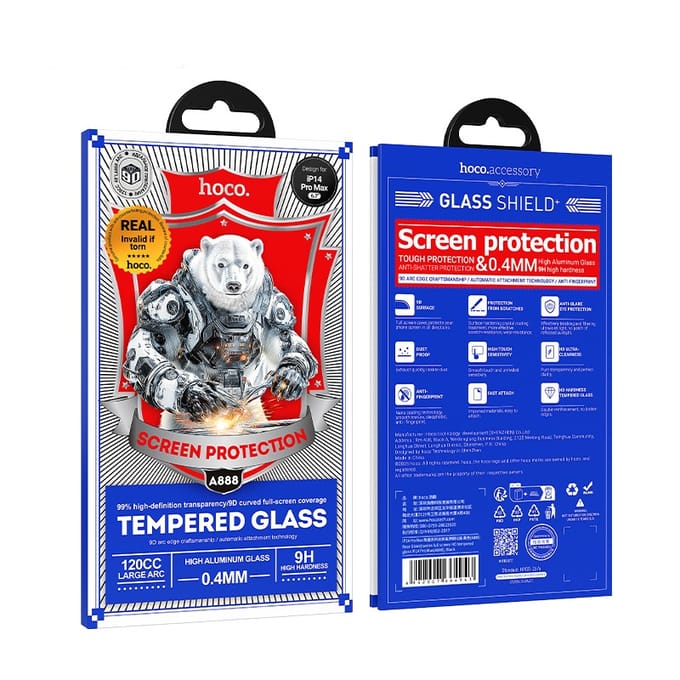 Screenprotector - Geschikt voor iPhone 14 Pro Max - Tempered Glass