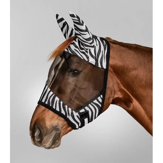 Vliegencap voor pony Waldhausen Zebra