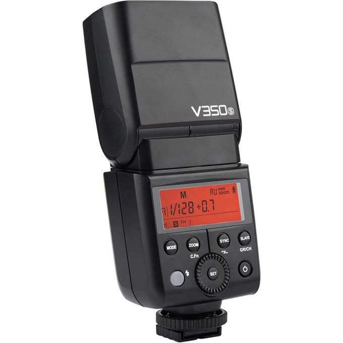 Godox V350S Compact formaat 2.4G Draadloze Speedlite Master/slave-camera Flitser TTL 1/8000s HSS UK Plug black