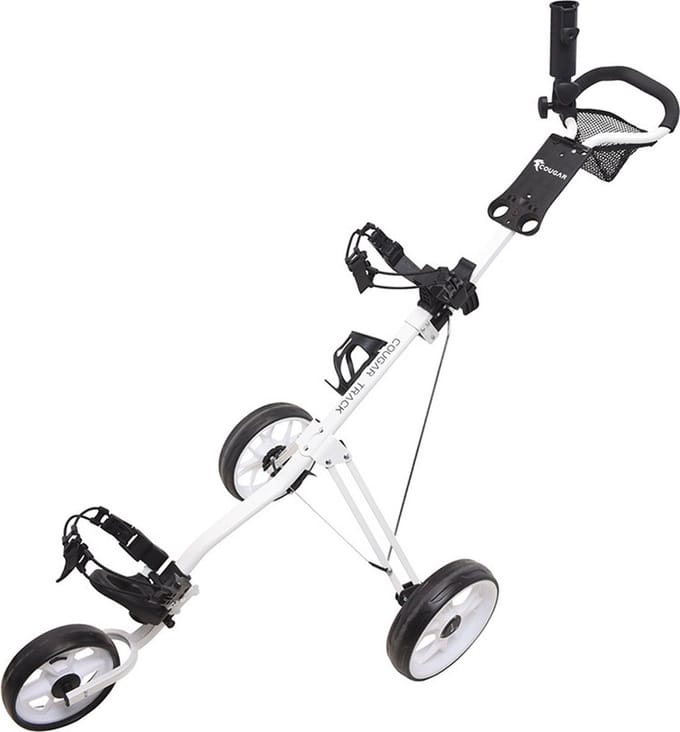 Cougar Track Golftrolley - Wit