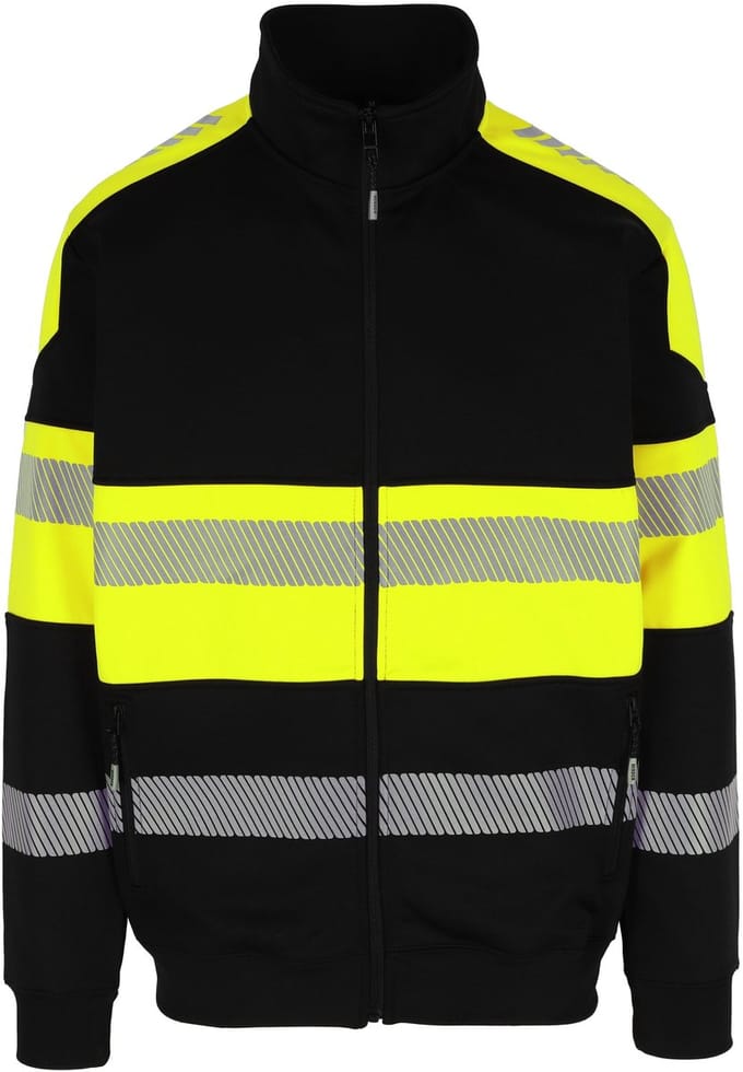 Herock KARIS HIGH VIZ SWEATER Geel XXXL