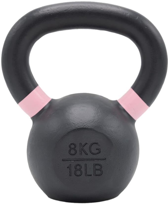 FysioSupplies - Kettlebell gietijzer 8 kg - Kettlebells
