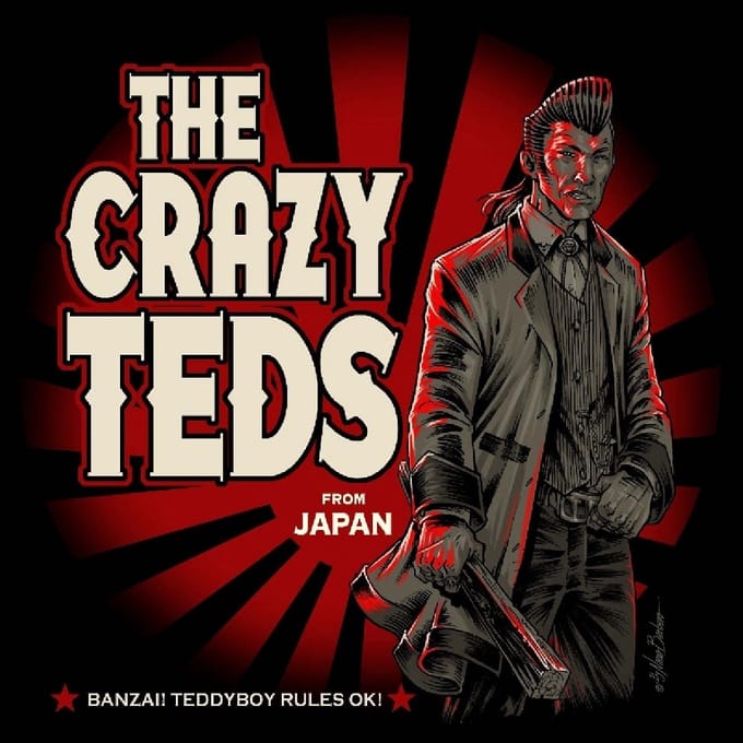 The Crazy Teds - Banzai! Teddyboy Rules Ok! (CD)