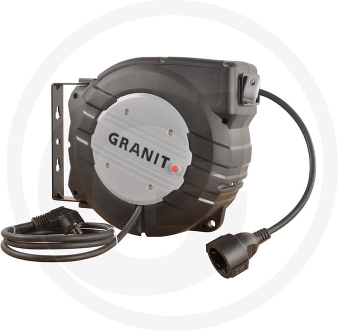 GRANIT BLACK EDITION - Automatische kabelhaspel - 15m