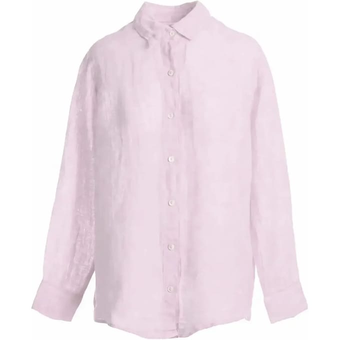 Dames lange mouw blouse in gaas Haris Cotton Essentials