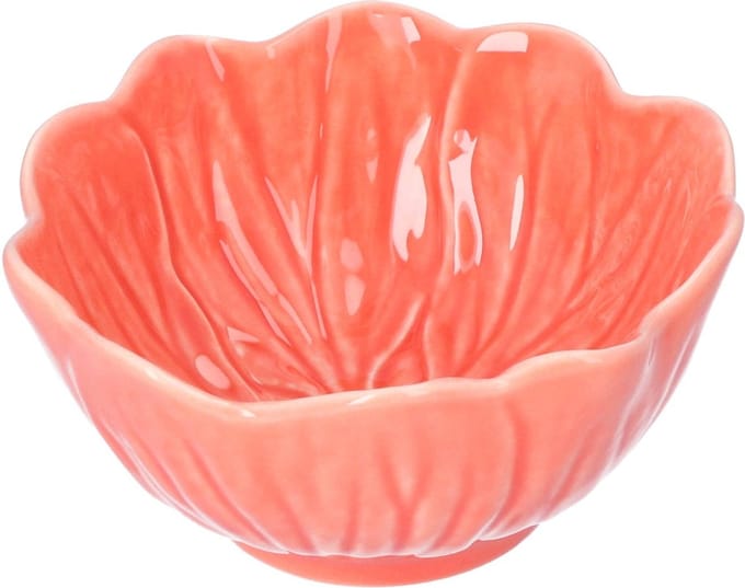 Bordallo Pinheiro - Kom Flora salmon 12,5cm - Kommen
