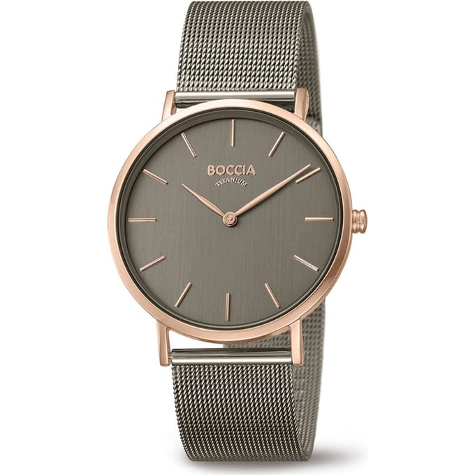 Boccia Titanium 3273.08 Dames Horloge 36 mm