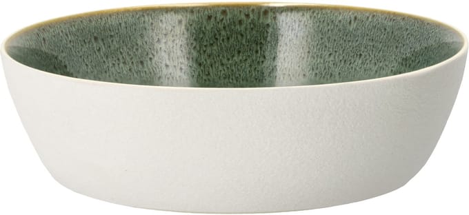 BITZ Gastro Soepkom Dia 18 x 5 cm 850 ml Wit/Groen