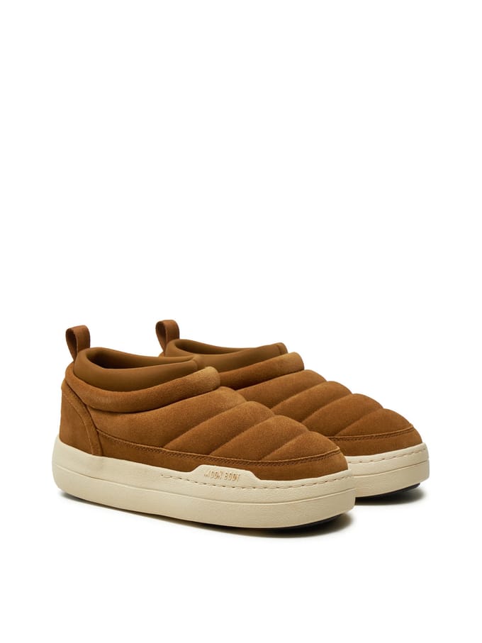 Sneaker Moon Boot Unisex Park Soft Suede Cognac-Schoenmaat 45