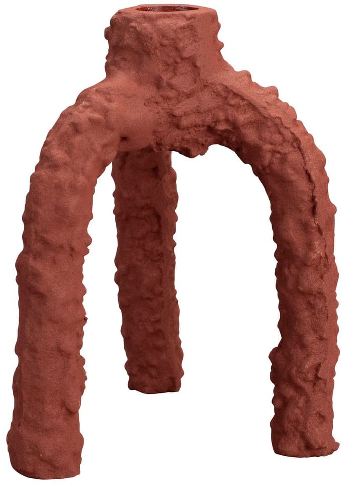 Dutchbone Cruz Kandelaar L Terracotta