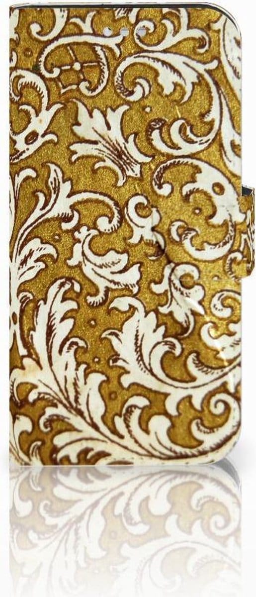 Wallet Case Samsung Galaxy S7 Barok Goud