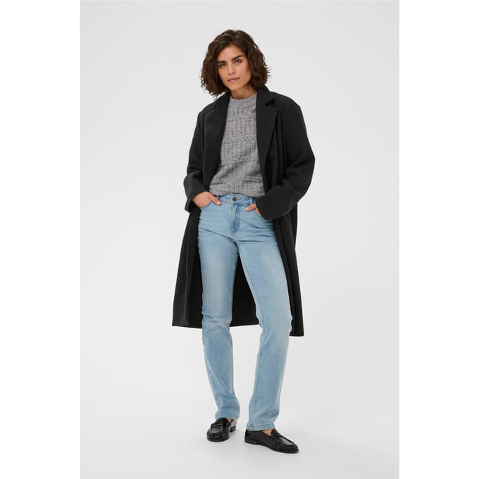 Kaffe KAsaturn Jacket Dames Jas - Black Deep