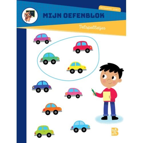 Mijn Oefenblok Telspelletjes / 3de Kleuterklas-Groep 2 - Oefenblokken
