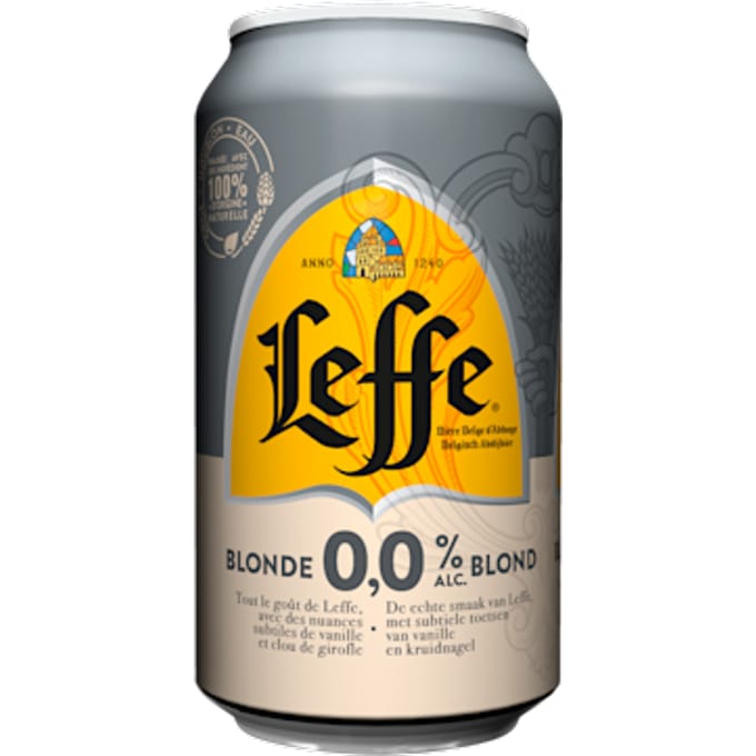 Blond Belgisch abdijbier 0.0%