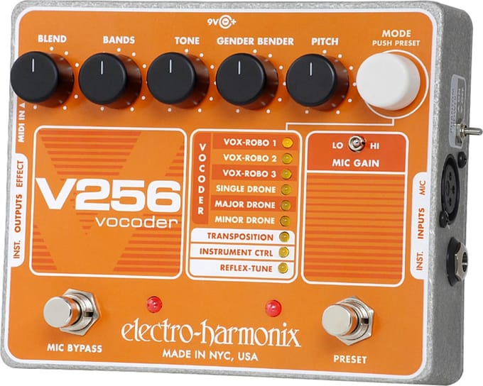 Electro Harmonix V256 Vocoder with Reflex-Tune - Effect-unit voor gitaren