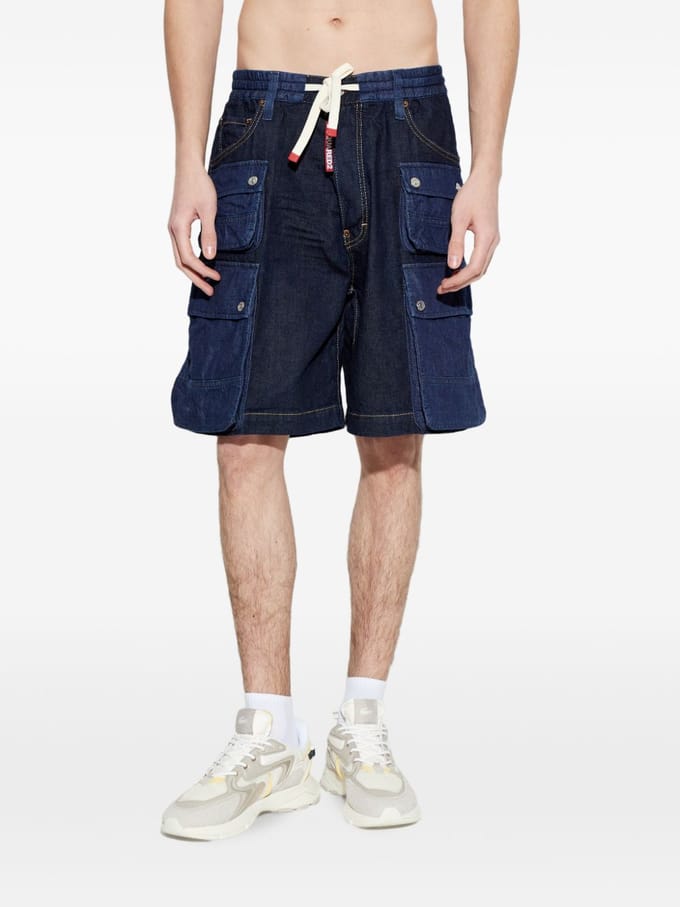Dsquared2 korte blauwe man denim