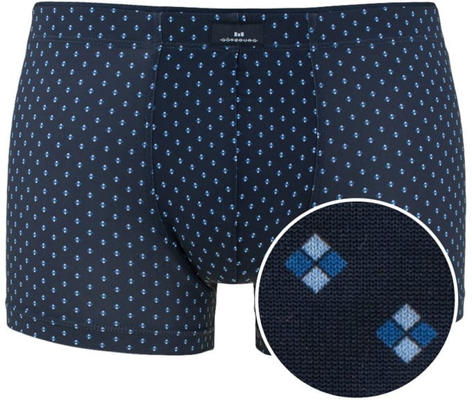 Götzburg heren microfiber boxer print zwart