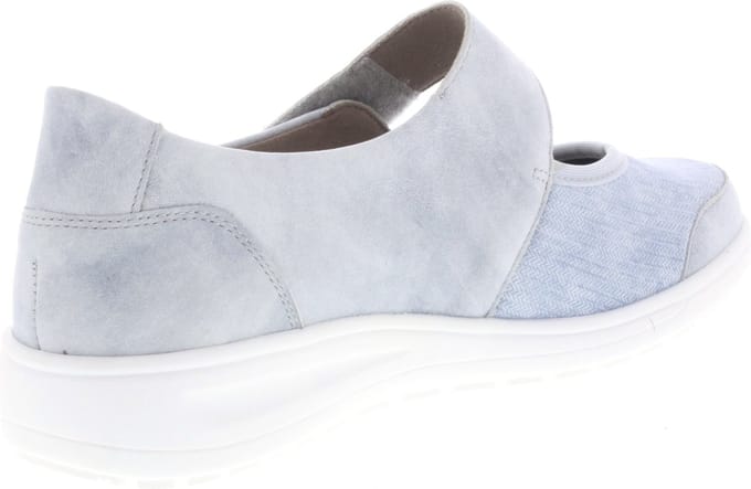 Dames Instappers & Ballerina's Solidus Kate Verona Flex Grey/azur Licht Grijs - Maat 7