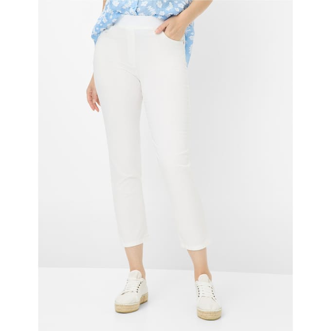 Raphaela by Brax Dames Jeans  Style PAMINA 6/8 WHITE, wit, maat 44