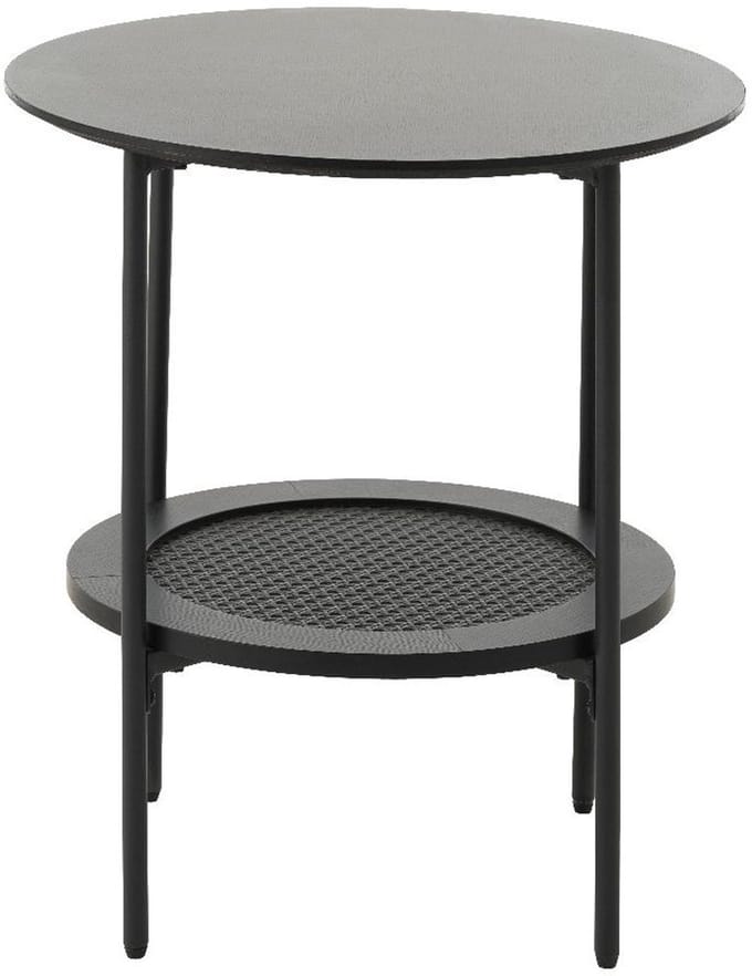 Nordic Home - Meya bijzettafel Ø50 cm - zwart