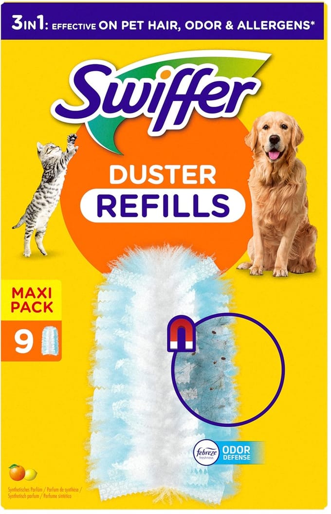 Swiffer Duster PET Navulling doos a 9st