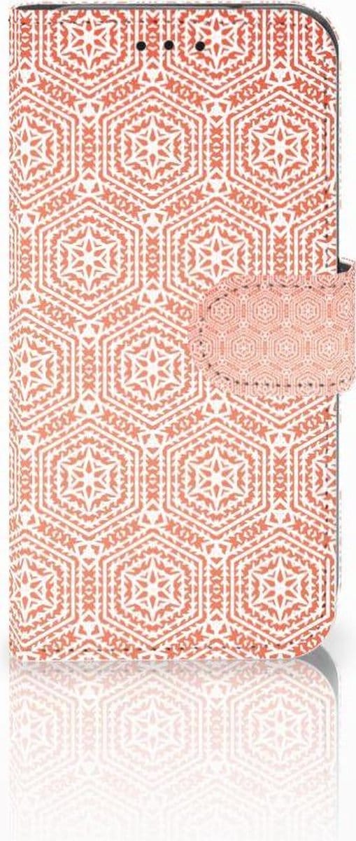 Samsung Galaxy S10e Telefoon Hoesje Pattern Orange