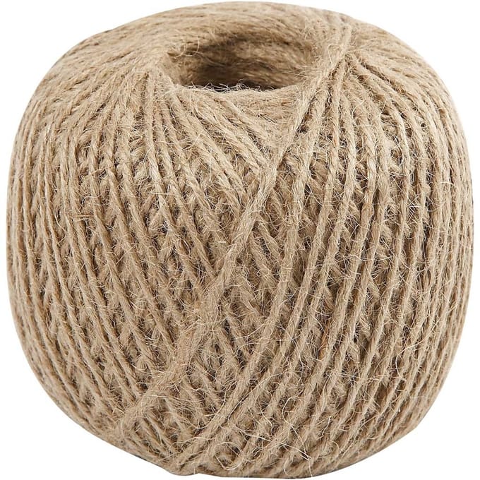 CC Natural twine, thickness 2 mm, 180 m/ 1 roll