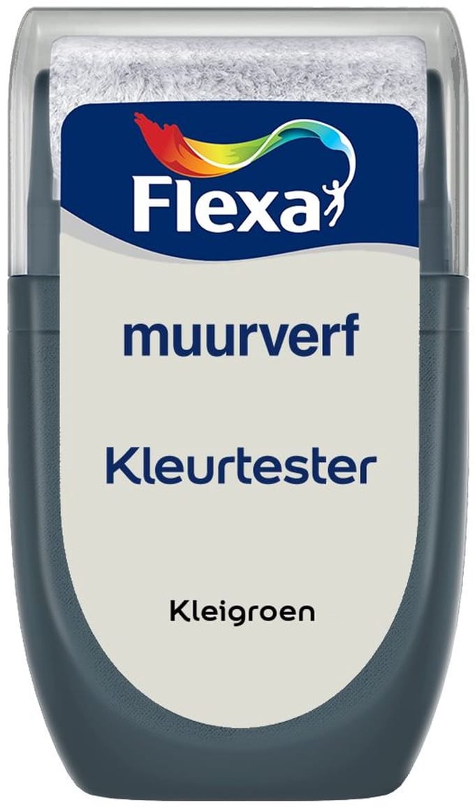 Flexa - Kleurtester Muurverf - Kleigroen - 30 ML - Mengverf - 0.03L