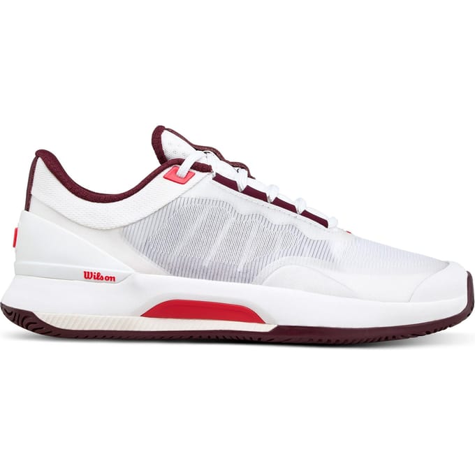 Wilson Intrigue Tour Allcourt schoen Dames-wit, wijnrood