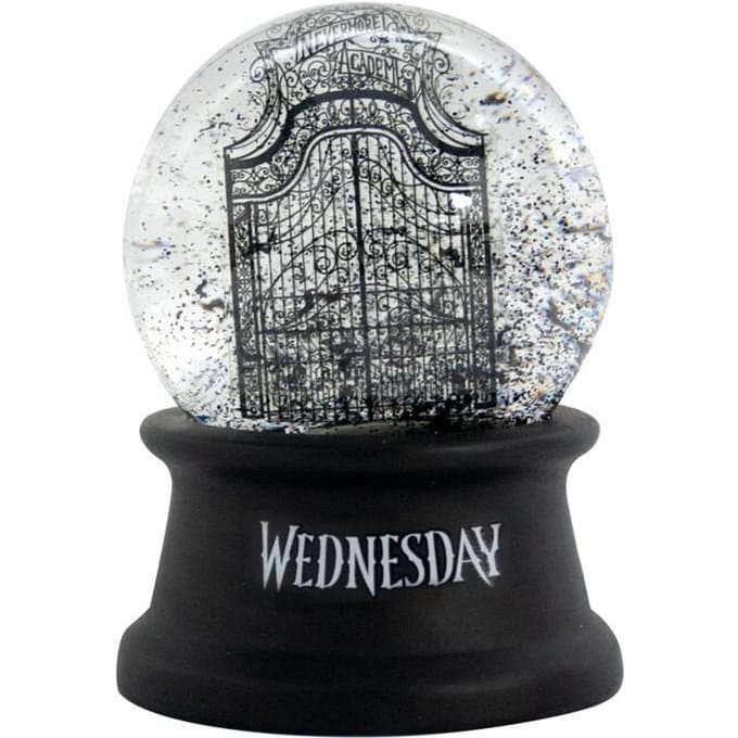 Wednesday - Gothic Sneeuwbollen - Nevermore Gate - Sneeuwbol - voor Geen - meerkleurig
