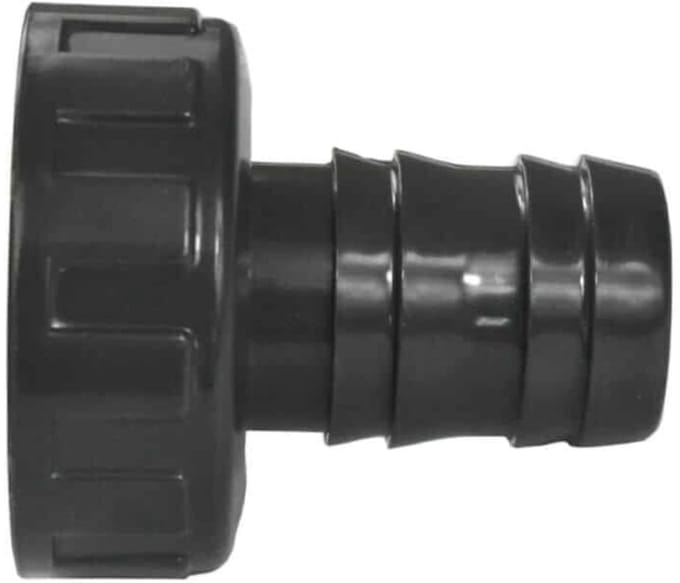 PVC Slangtule 38mm met Wartelmoer - 2 Inch Slangkoppeling