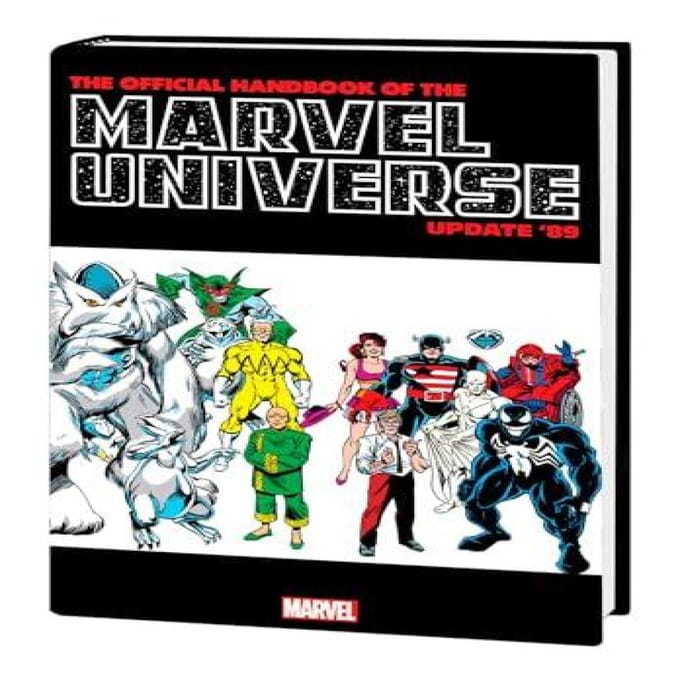 Officiële Gids Van Het Marvel Universum Update 89 Omnibus door Peter Sanderson Hardback Boek 9781302934583