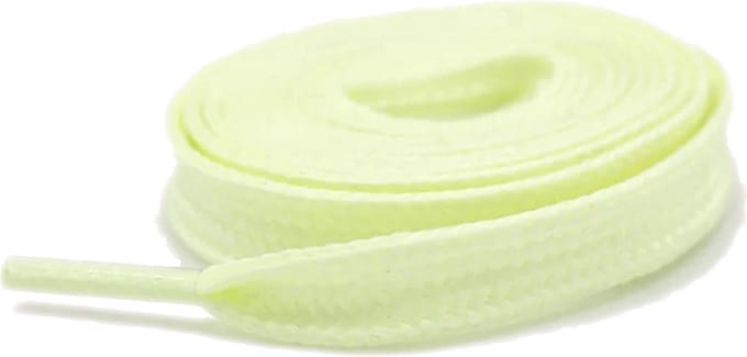 DW4Trading Neon glow in the dark schoenveters - 80 cm - 1 paar - geel