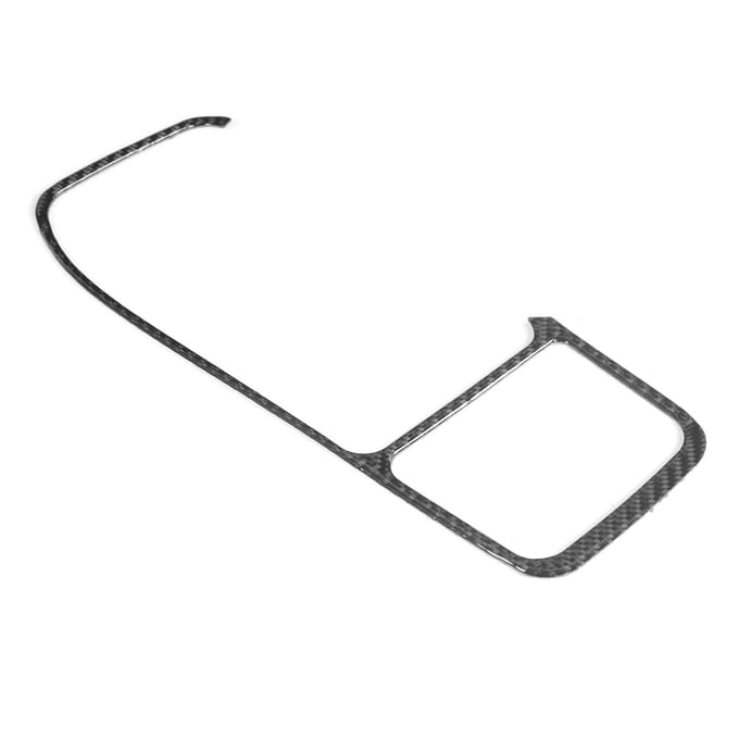 Console Navigatie Paneel Frame Trim GPS Koolstofvezel Cover Geschikt voor V60 S60 2010‑2017 RHD gray