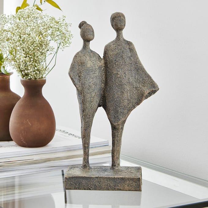 LOBERON Sculptuur Teslin antiekgrijs