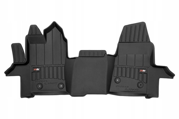 Frogum No.77 - Automatten 3D - Geschikt voor Ford Transit Custom (2012-2022) - 1-delig - Stoppers 21cm/22,5cm