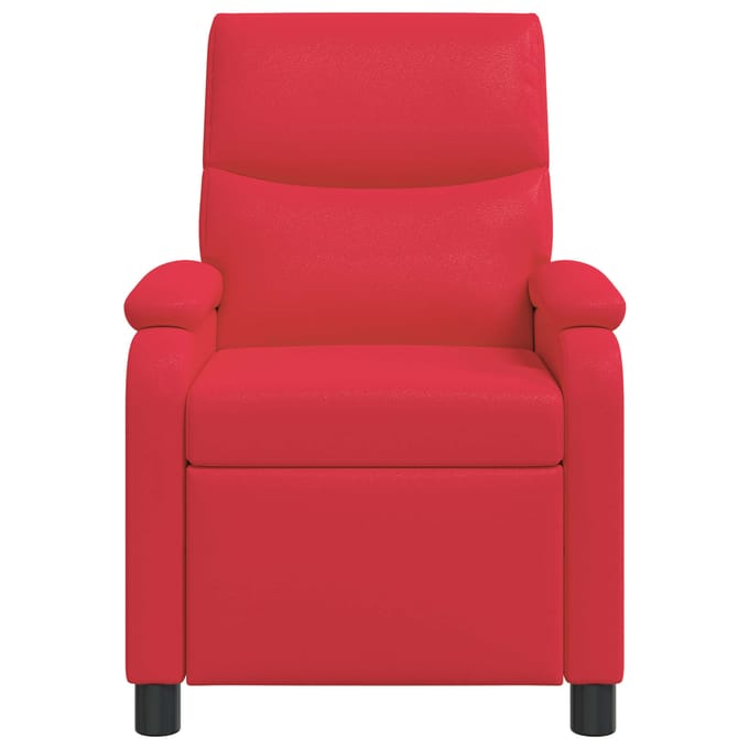 vidaXL - Recliner - Rood - Kunstleer