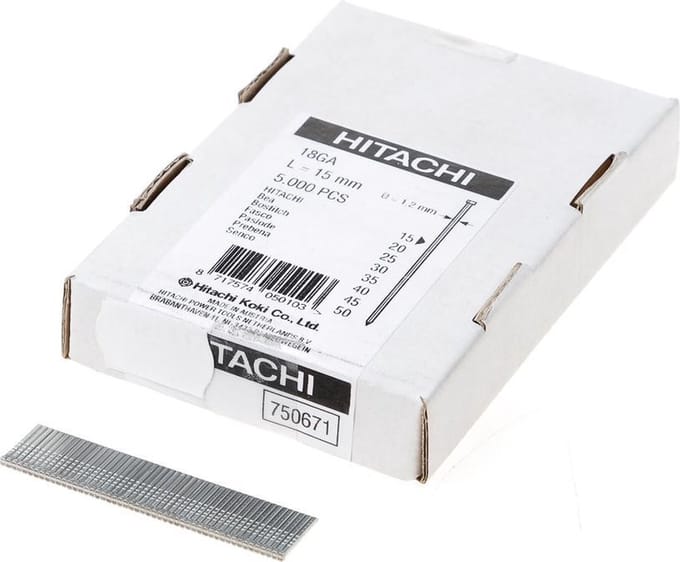 HiKOKI Mini-brads 1,2 x 15 (5000 pcs) - 750671