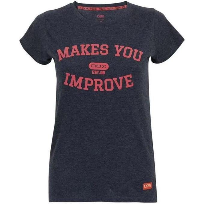 Dames-T-shirt Nox Casual Letras