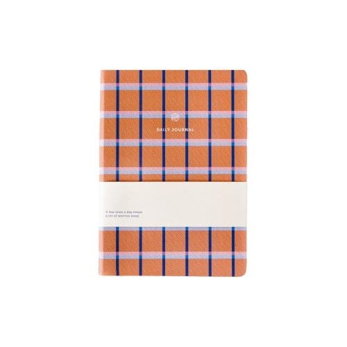 A-journal daily journal, formaat 21 x 15 cm., kleur terracotta