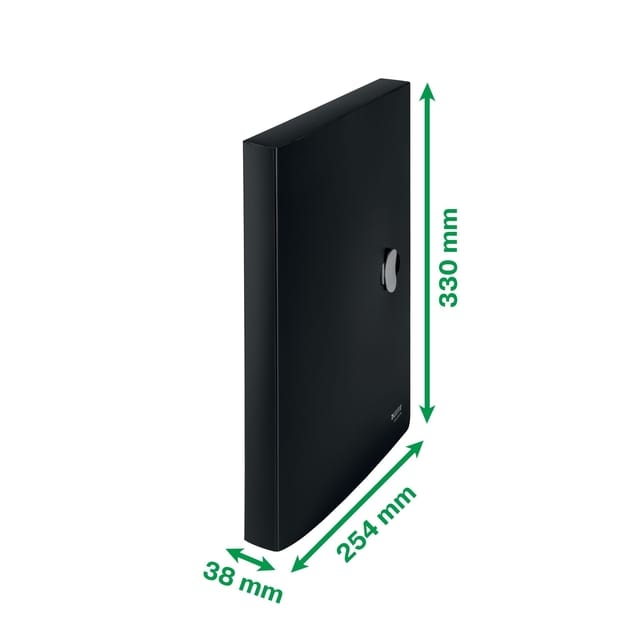 Leitz Recycle Documentenbox A4 - 80% Gerecycled Post-consumer Plastic - Zwart