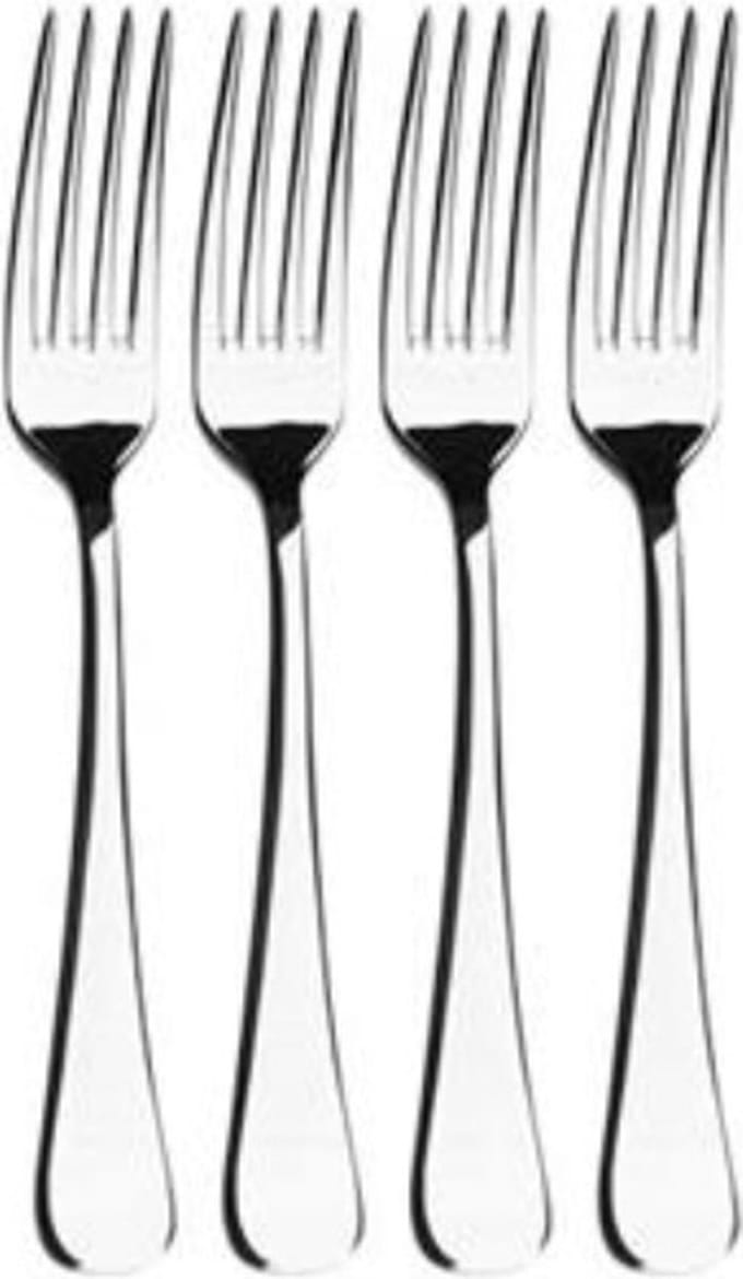 Royal Boch set van 4 dessertvorkjes